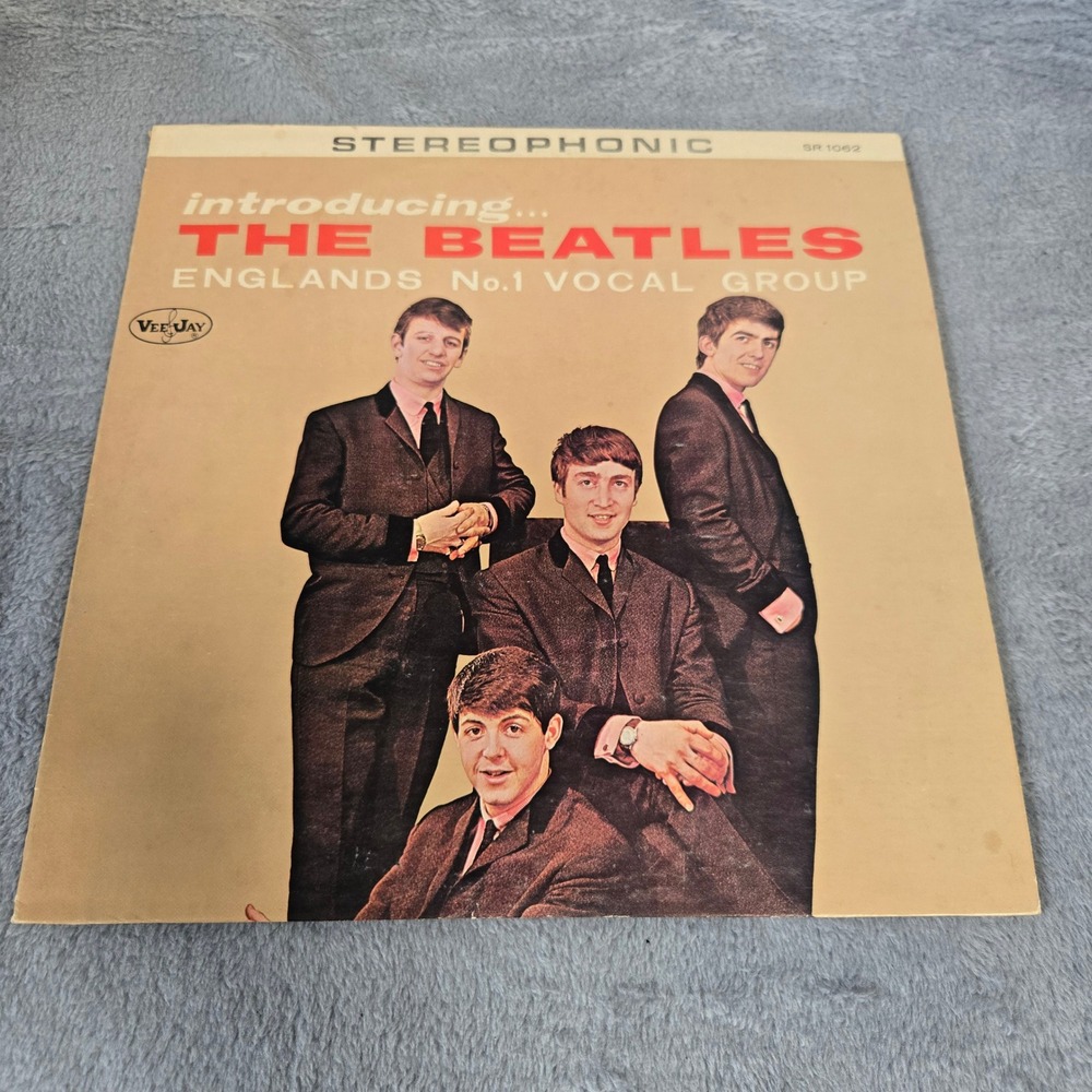 The Beatles Introducing The Beatles Vinyl LP Vee-Jay Records VJLP 1062 Stereo